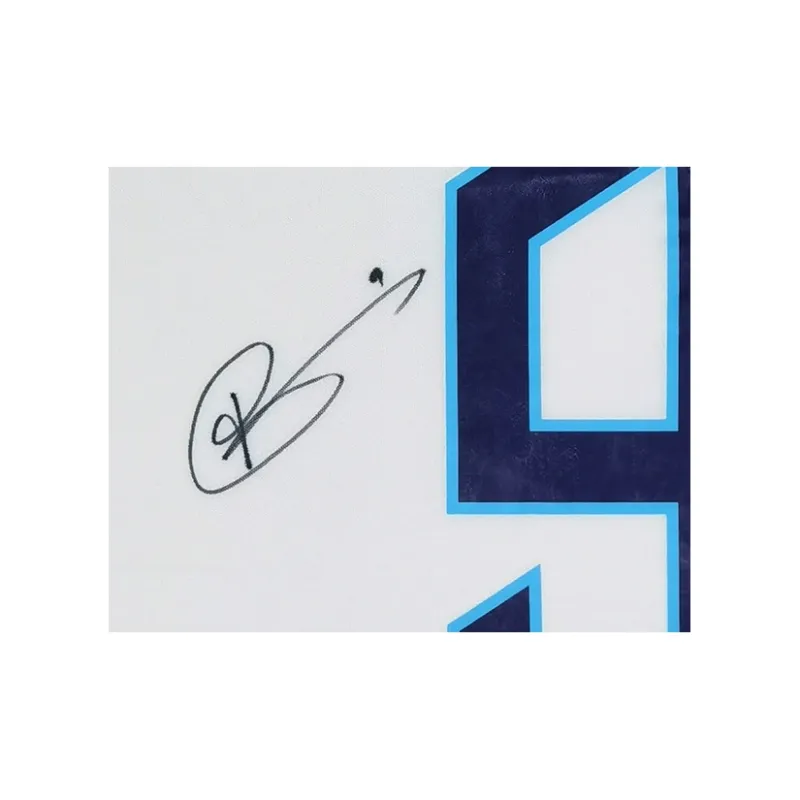 Three For Harry Kane 2022 World Cup England National Team Signed Soccer Apparel Jersey Framed With SA Certificate-3
