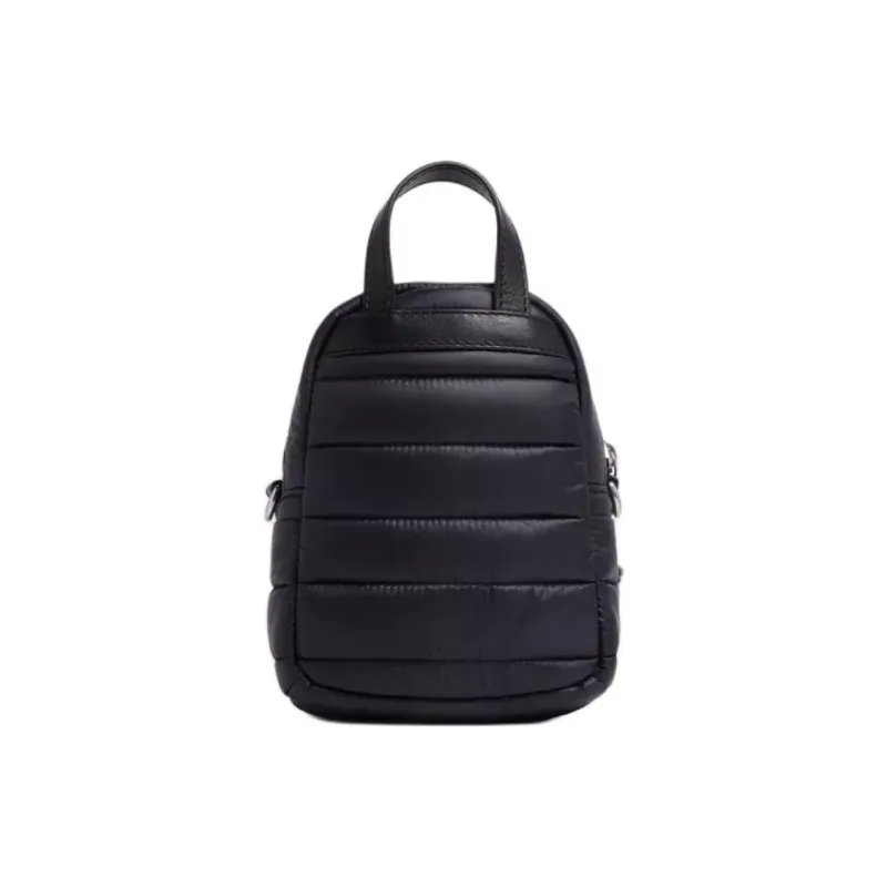 Moncler Kilia Nylon Shoulder Bag, Crossbody Bag Small Size Women's Black-1