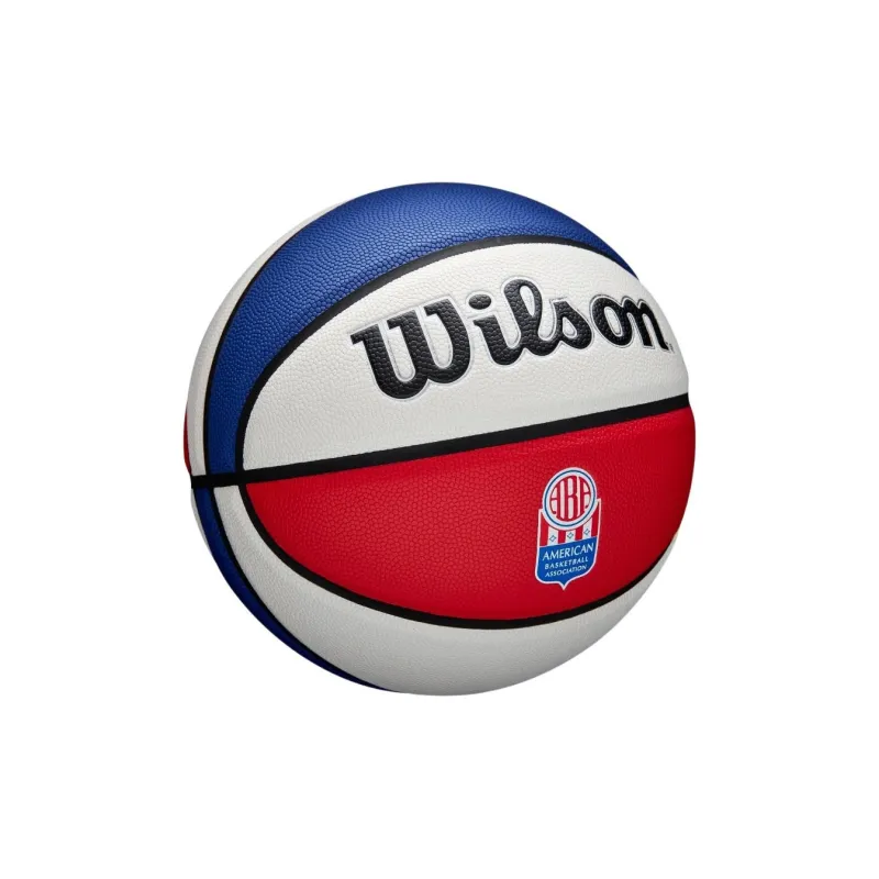 Wilson Size 7 Indoor Outdoor Universal Basketball Synthetic Leather Red White Blue-4