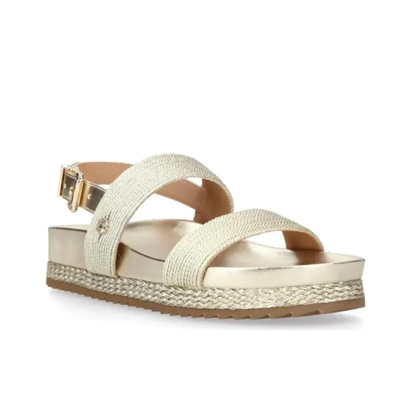 Kurt Geiger London Gala Strap Sandals Women's Gold-2