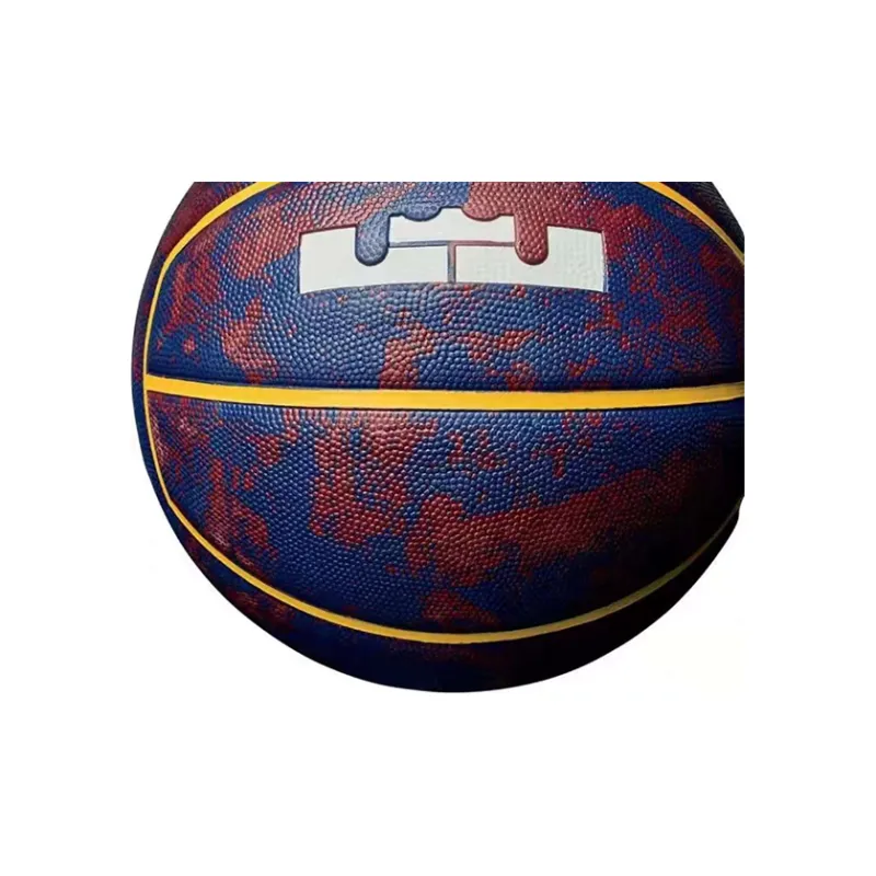 Nike Rubber Basketball Blue Brown Size 7 Ball Training-3