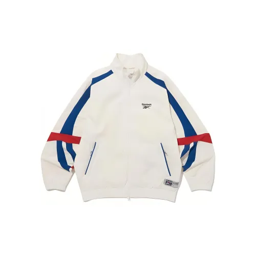 Reebok Legend Warm Up Trench Coat Unisex Gray White