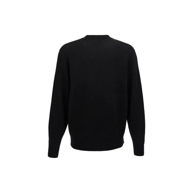 VERSACE JEANS COUTURE V Emblem Wool Jumper-1
