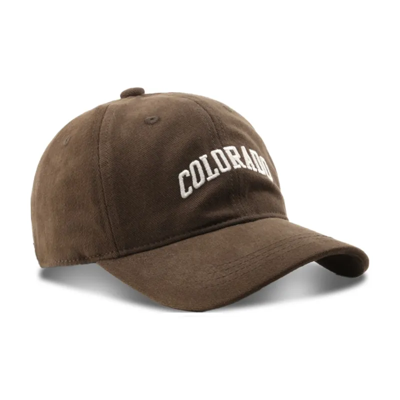 ZANC Cotton Baseball Caps Unisex Multiple Colors-6