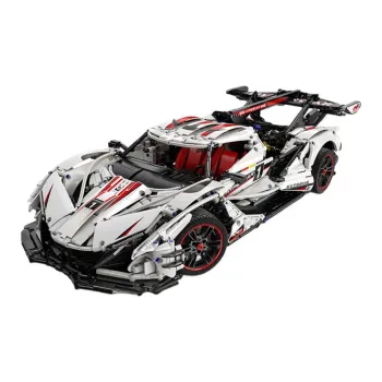 CADA Master Technic Apollo Sun God Racing Car Butterfly Door Building Blocks 4449pcs C61053