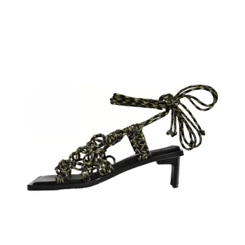 MIISTA Strap Sandals Women's Black
