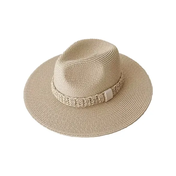 MUSTKOO Straw Woven Straw Hat Unisex-2