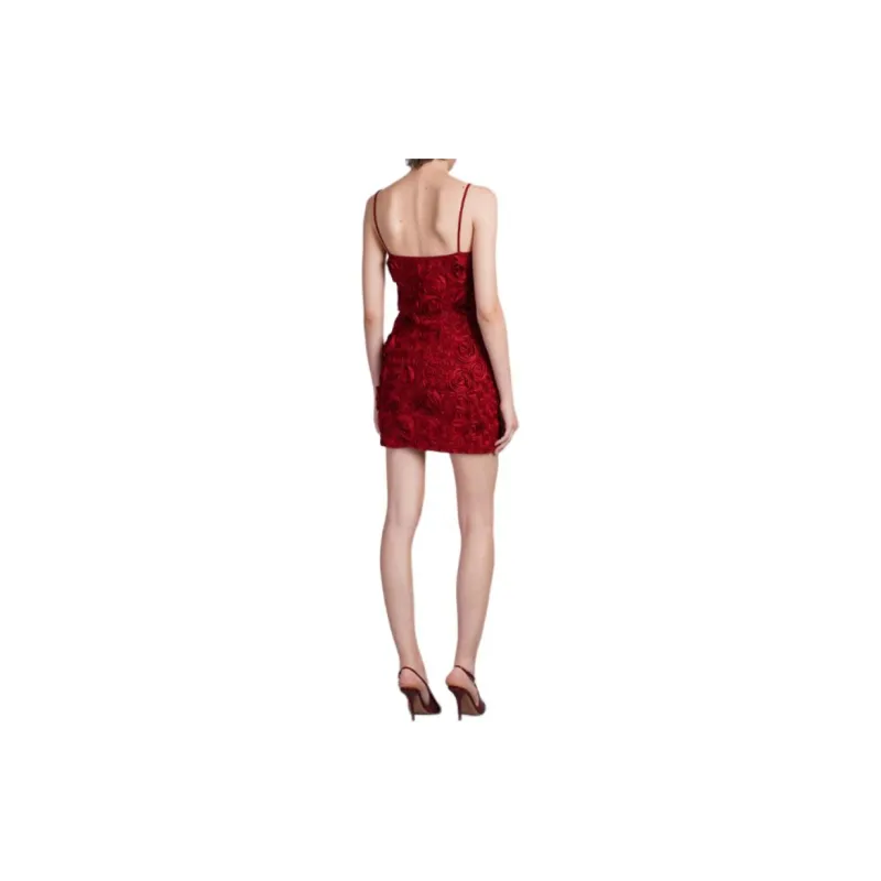 Blumarine Slip Dress Women's Red-1
