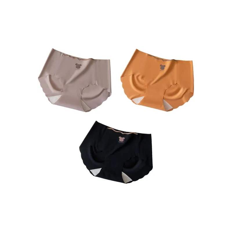 PLANDOO Underpants Women's 3 Pack-10