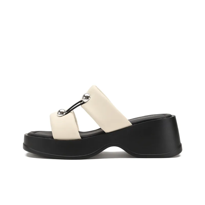 D:FUSE SCANDINAVIA Slip-Resistant Abrasion-Resistant Slide Slippers Women's-6