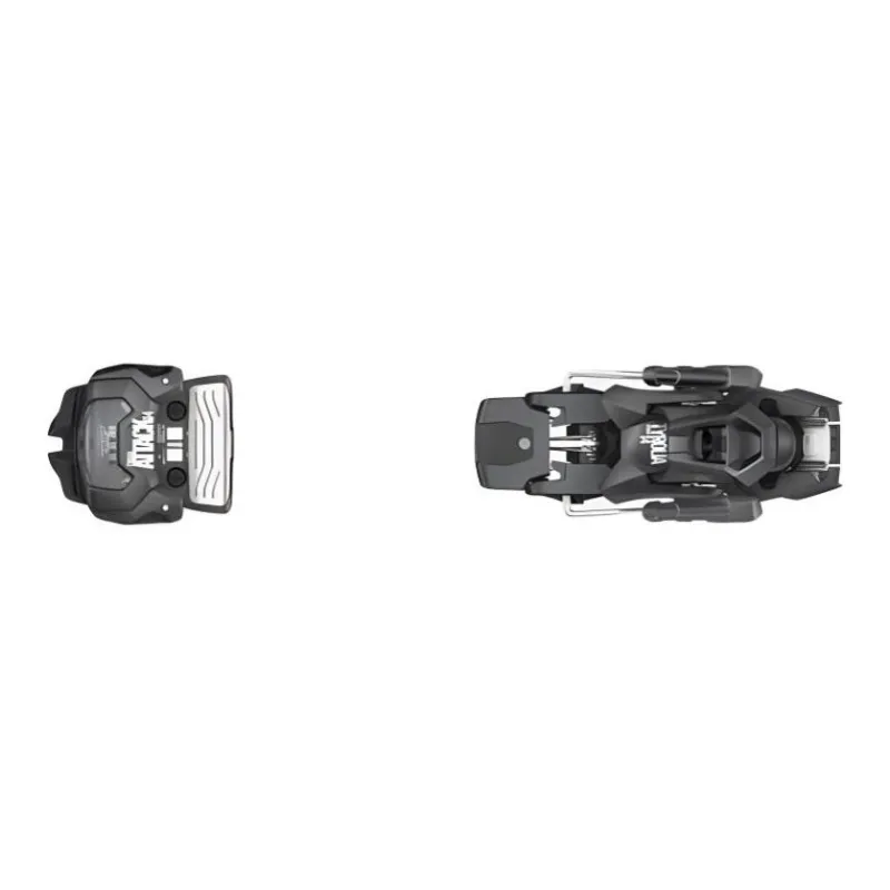 HEAD 95mm Single Snowboard Ski Bindings Unisex Black/White Mix-4