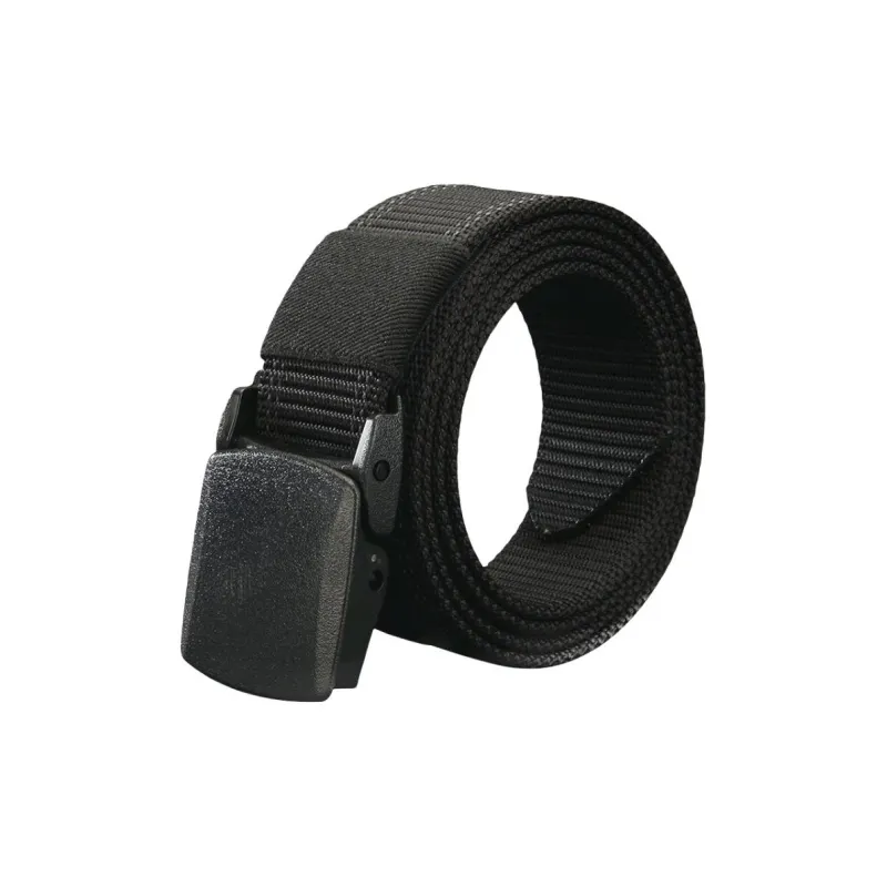 Warrior Matte Design Canvas Belt Men's Black Width 3.8CM-0