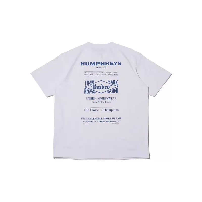 Umbro SS24 T-Shirt Unisex White-1