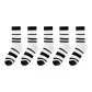 Black White Multiple Stripes 5