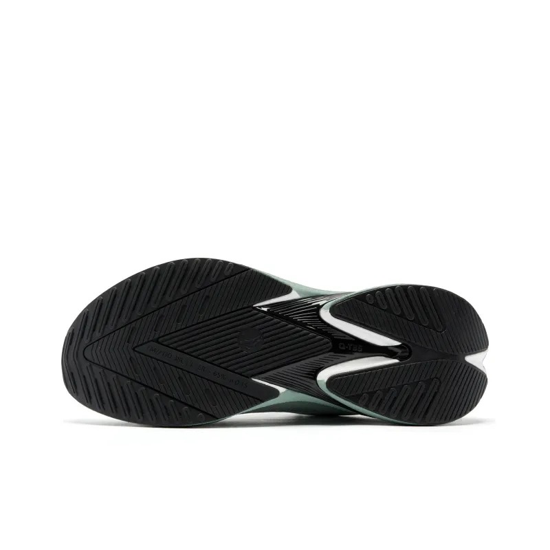 QIAODAN Rain Swallow 4.0 Running Shoes Men Low Top Shadow Cyan/Black-4