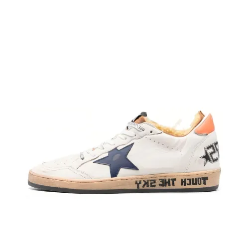 Golden Goose Skateboard Shoes Men Low-Top White