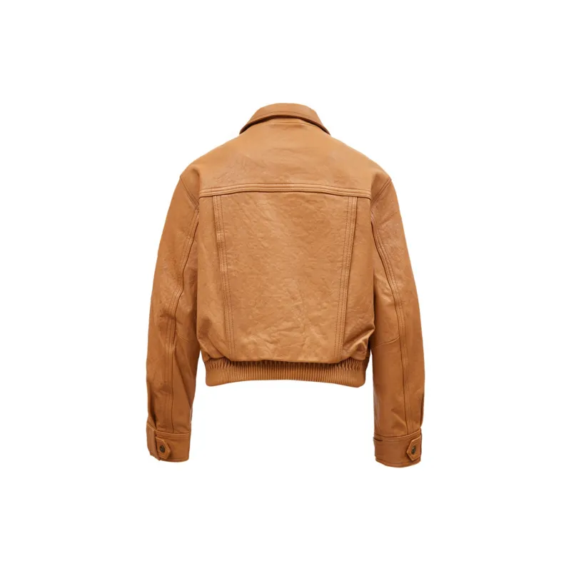 ONLY Leather Jackets Women's-4