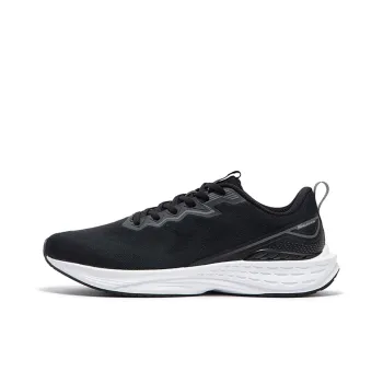 361° Flying Fish 3.0 Cushioning, Slip Resistant, And Abrasion Resistant Low Top Casual Running Shoes Men's Black White