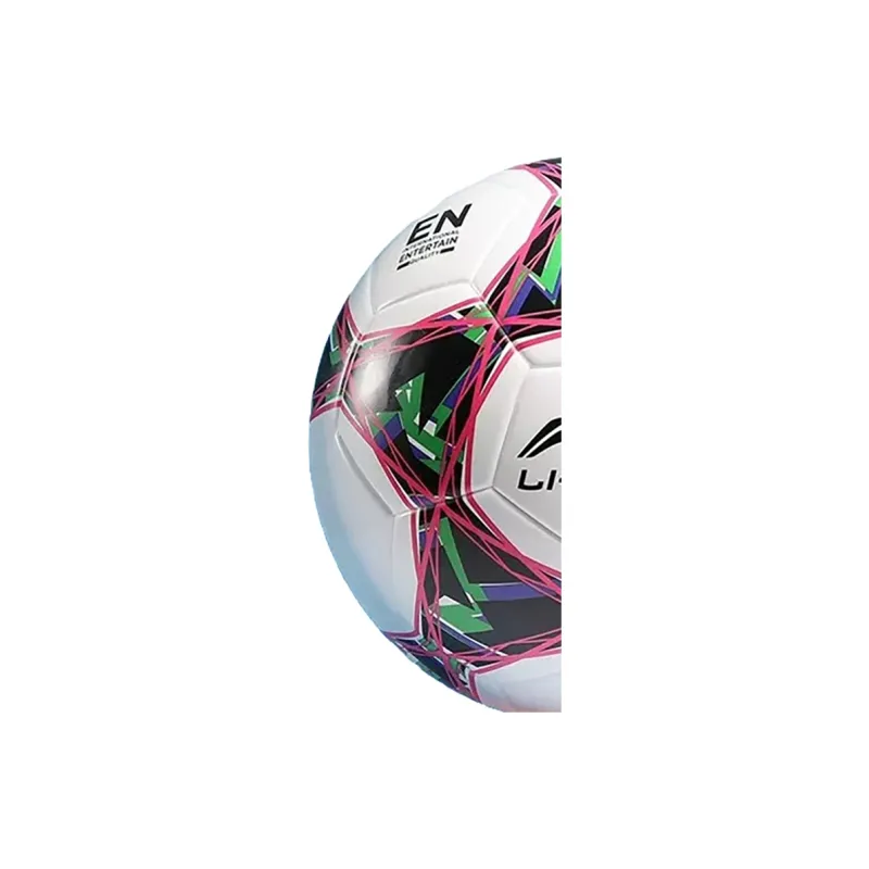 LiNing Size 4 Soccer TPU Machine Stitched Soccer Ball Unisex Black White Purple Green-1
