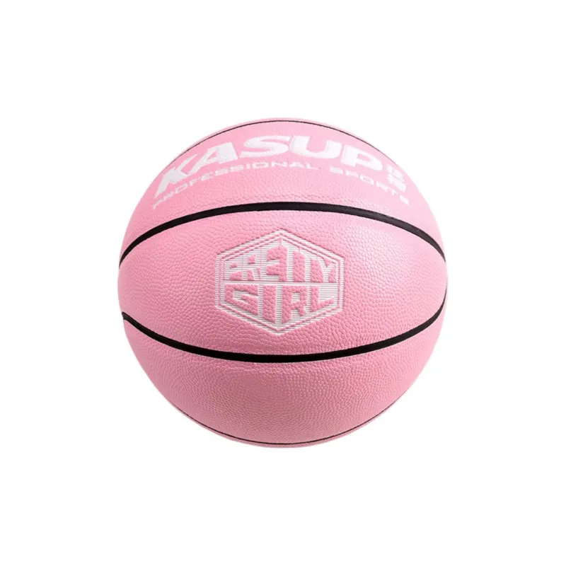 KASUP PU Basketball Pink Size 6 Ball Training Women's-4