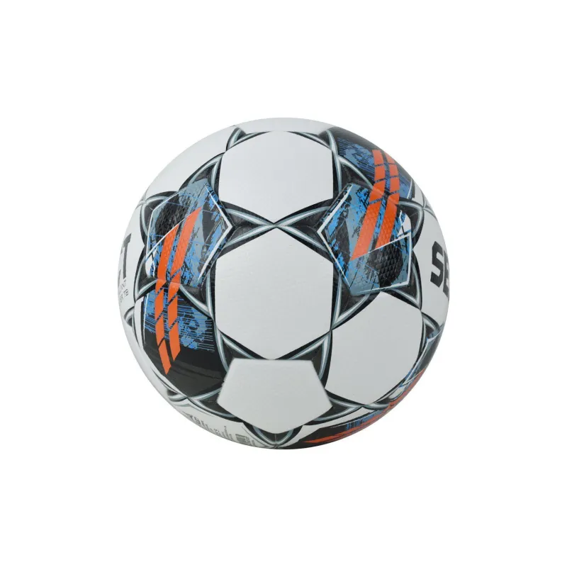 SELECT Size 5 Soccer Unisex White Blue Orange-4