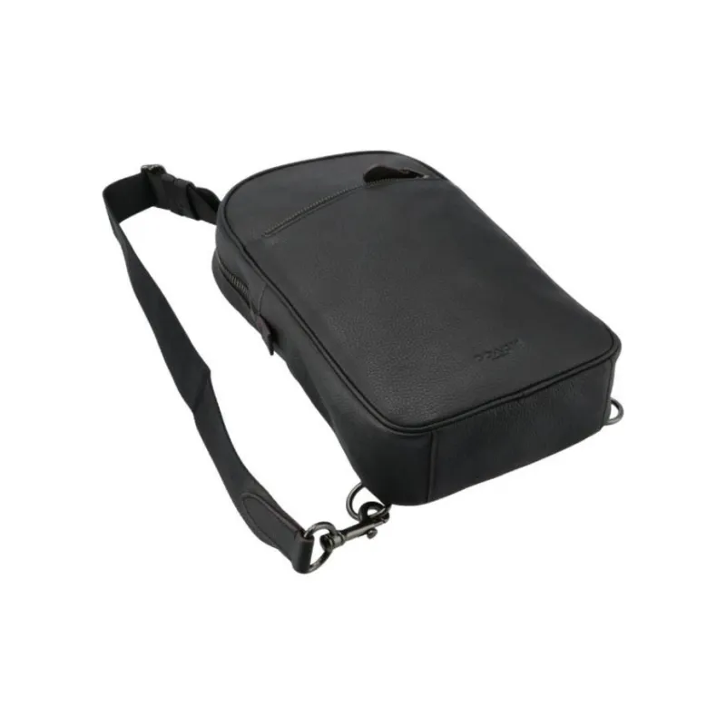 COACH Metropolitan Leather Crossbody Bags Sling Bags Small Size Men's Black-4