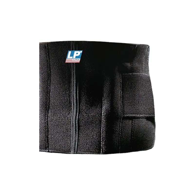 LP SUPPORT Back Support Braces Breathable Protective Black Polyamide Neoprene Unisex-3