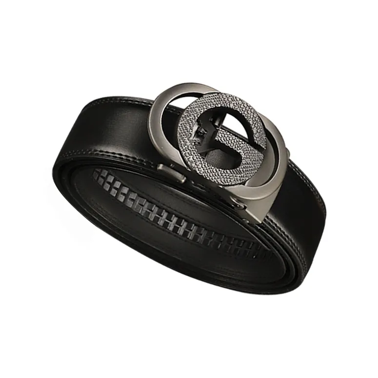15 MINS Cow Split Leather Belts Men's Width  3.5cm-8