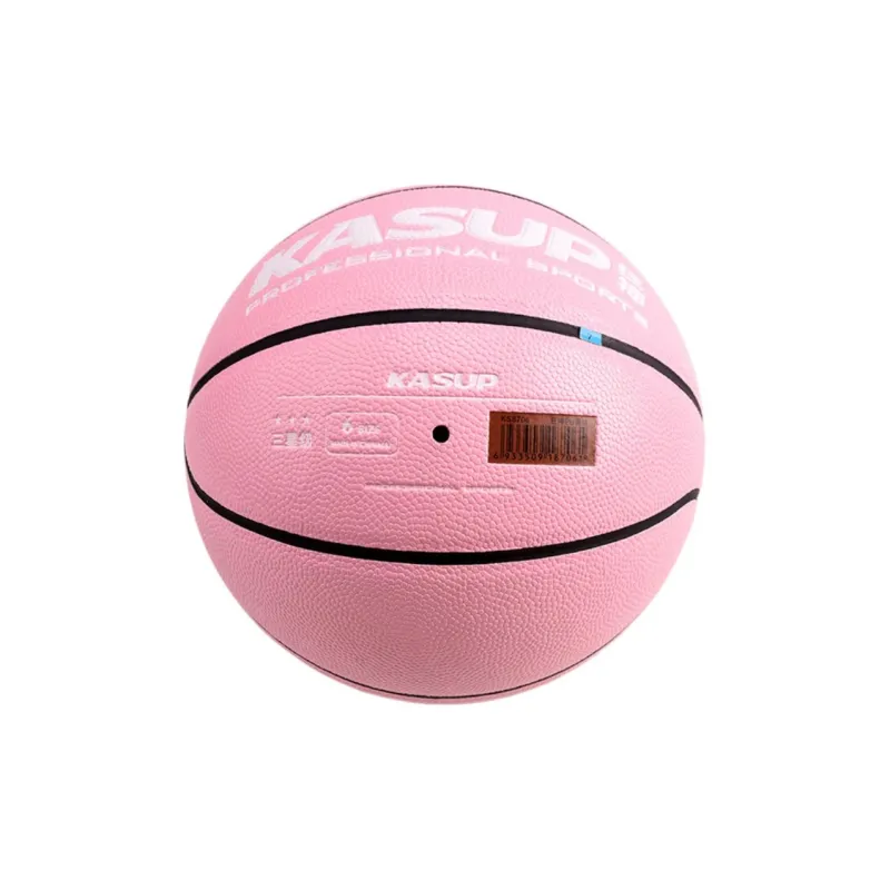 KASUP PU Basketball Pink Size 6 Ball Training Women's-3