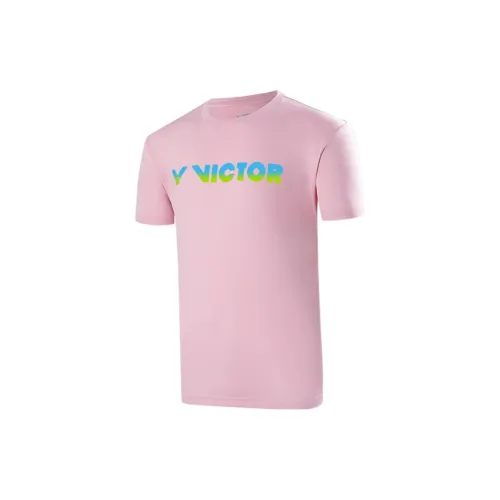 Victor T-Shirts Unisex Dusty Pink