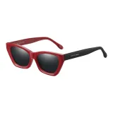 Red Frame with Gray Lens