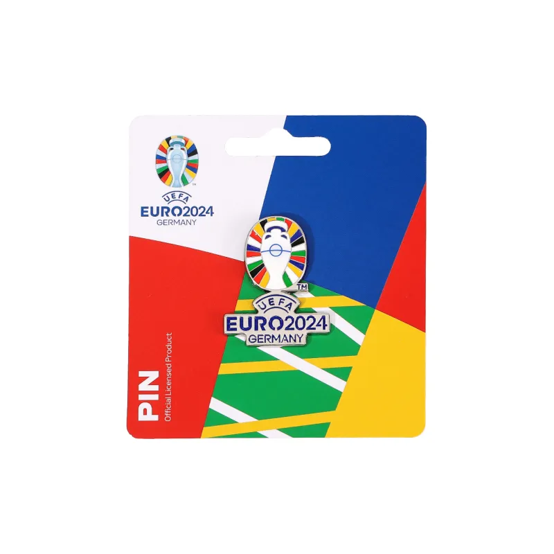 UEFA EURO 2024 Keychain Badge Zinc Alloy Mascot 36x29.5mm Soccer 17x17mm Unisex-11