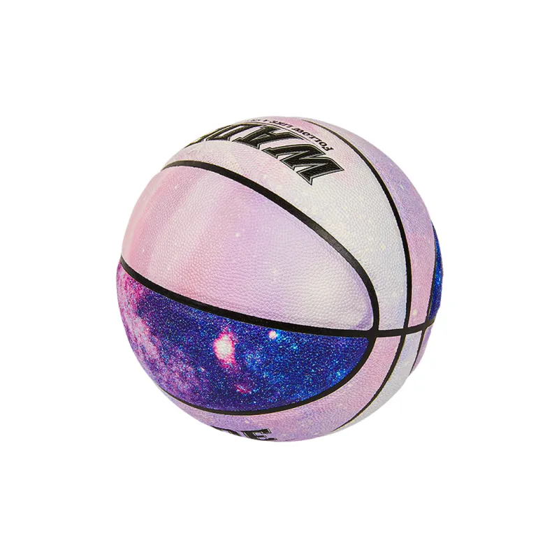 WADE PU Basketball Galaxy Brilliant Purple Size 7 Training Unisex-4