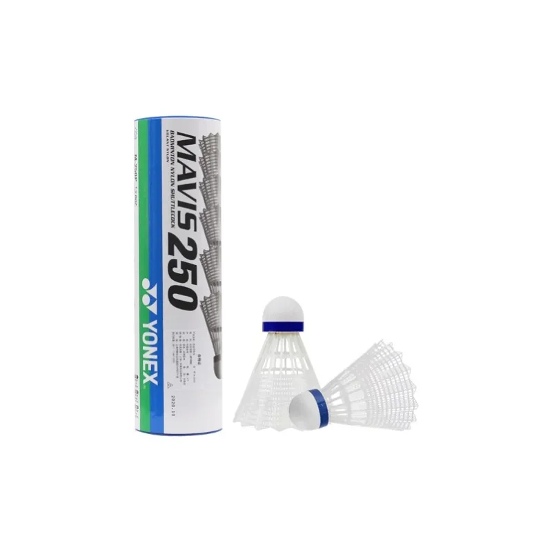 YONEX Mavis Collection M 250EX Nylon Shuttlecock 6 Pack Nylon Training Shuttlecocks-2