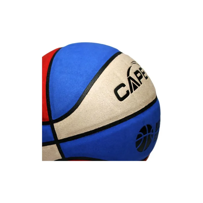 CAPEZIO Size 7 Indoor Outdoor Universal Basketball Synthetic Leather Red Blue White-3