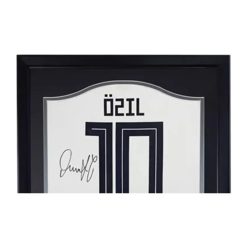 Yi Shot Jersey German National Team, Included SA Certificate, Framed For Preservation-1