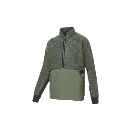 New Balance Velvet Jackets Men Green