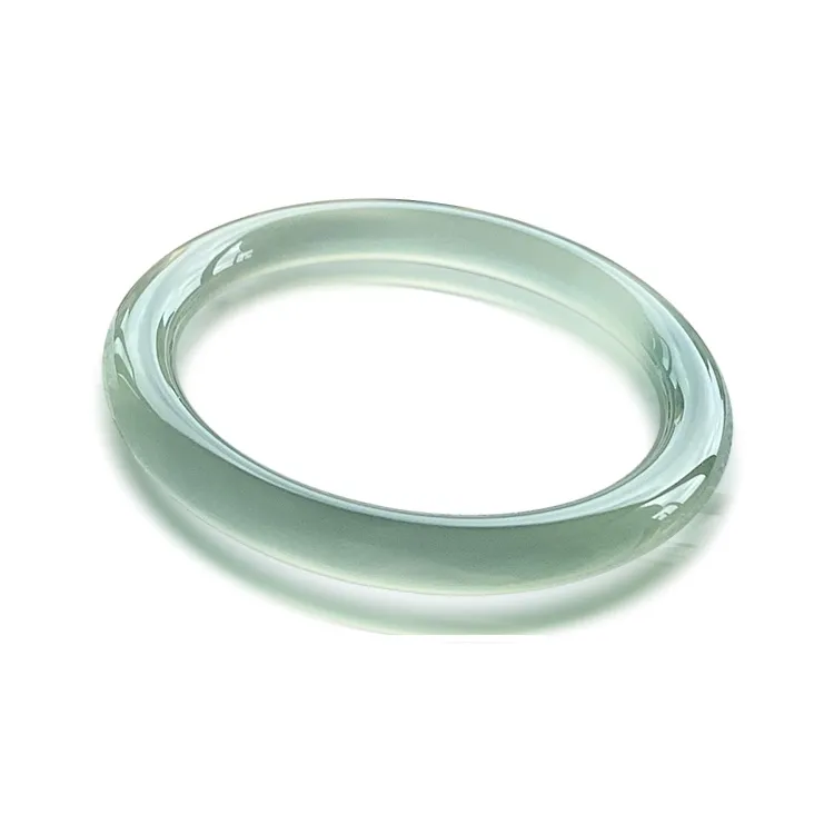 Moon Jewelry Natural Agate Jade Bangles Women's-0