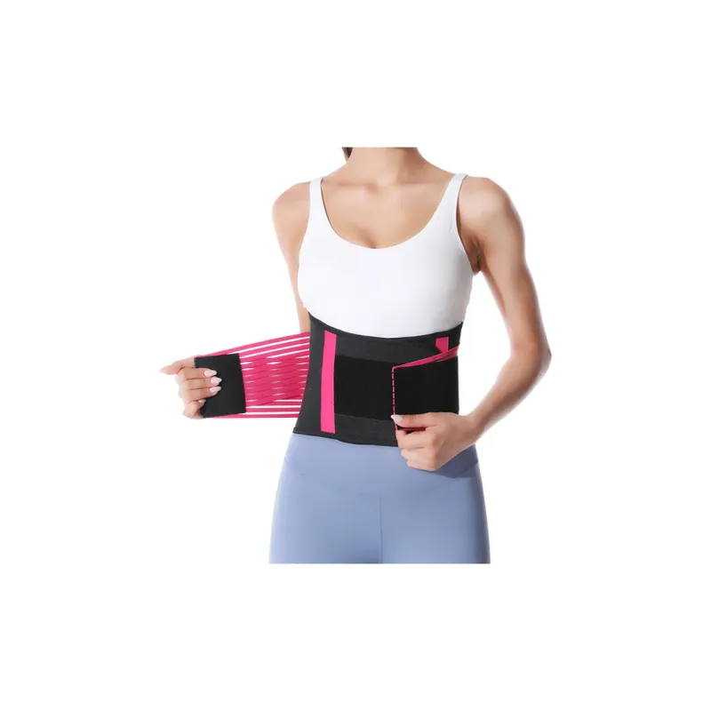 LECAGE Back Support Braces Breathable, Protective, Rehabilitation, Compression, Slip Resistant Polyester Unisex-9