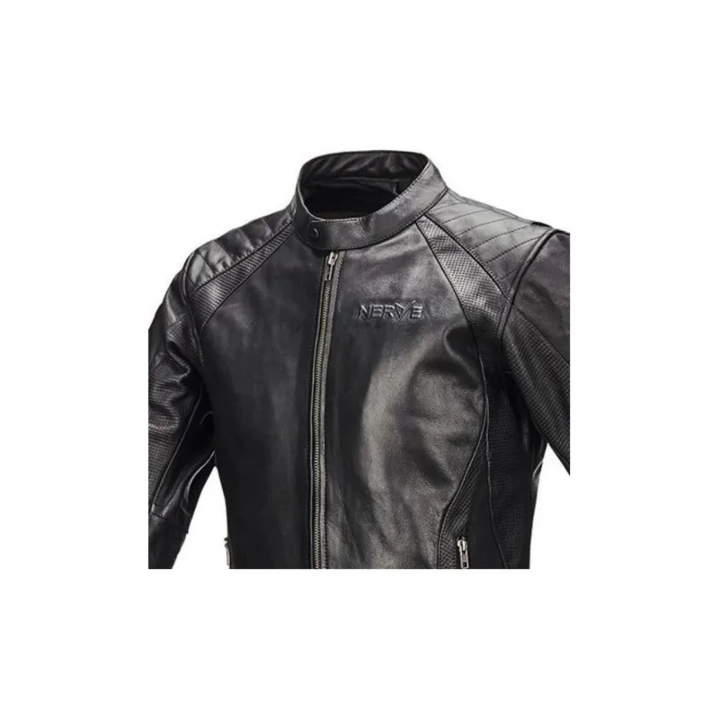 NERVE Biker Jacket Genuine Leather Men's NFP17002-4