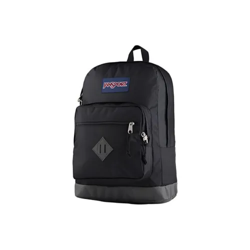JanSport Polyester Backpack Medium Size Unisex Multicolor