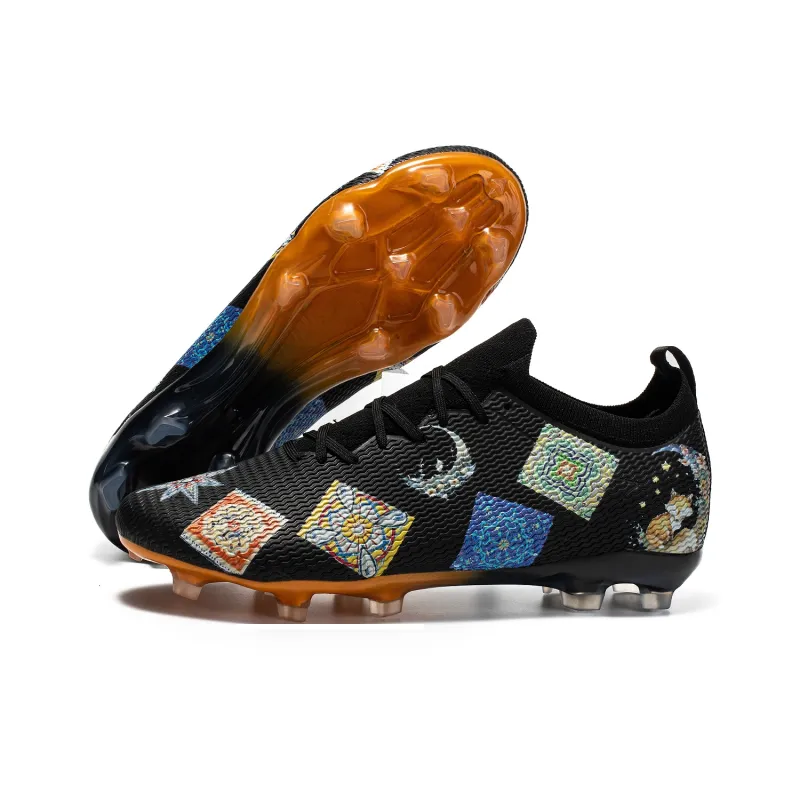 Saibi Slip-Resistant Breathable Support Soccer Shoes Unisex-22