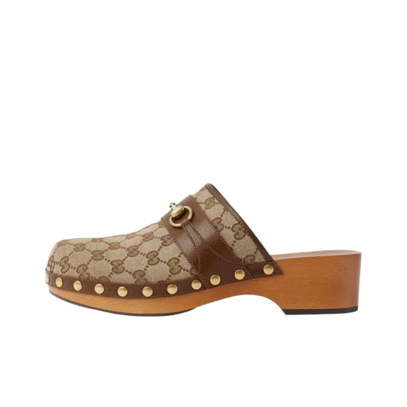 GUCCI Wrap-toe Slippers Men's Ebony-0