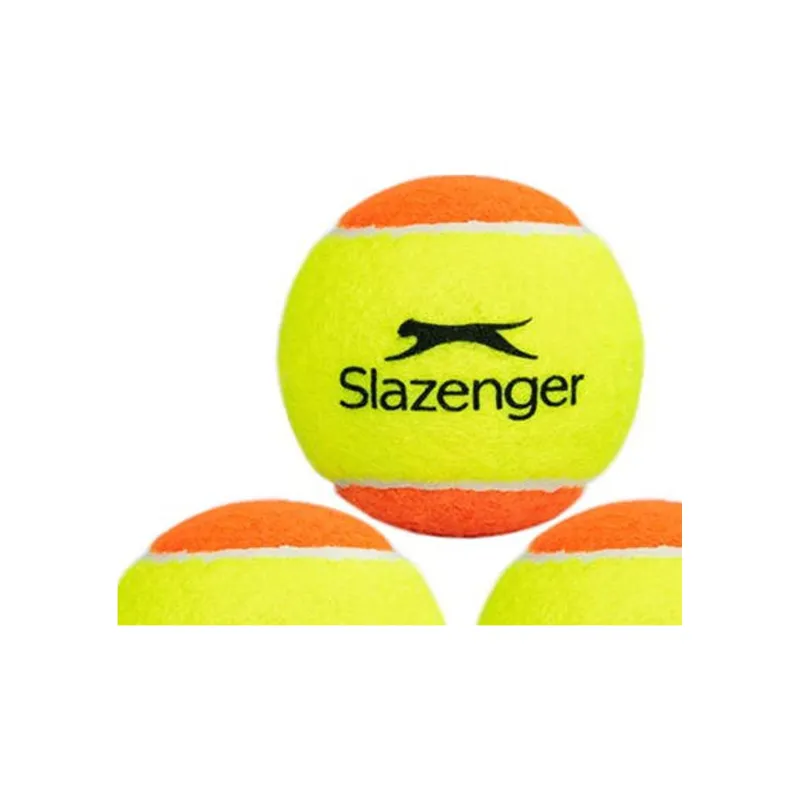 Slazenger Stage 2 Tennis Balls Training Ball Indoor Yellow Green Orange-4