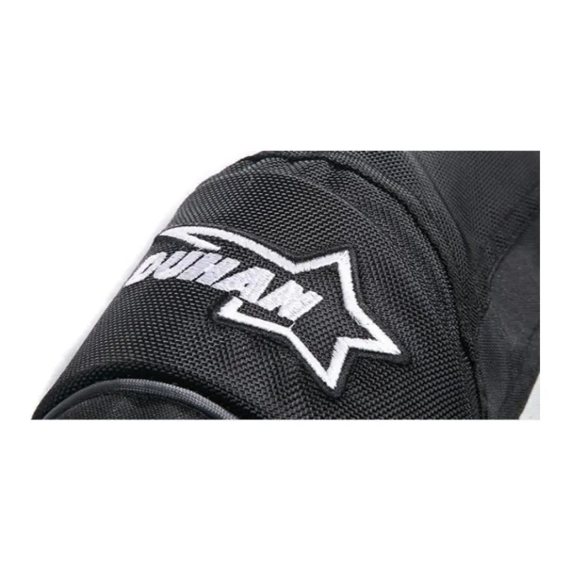 Duhan Motorcycle Jacket Unisex Black-3