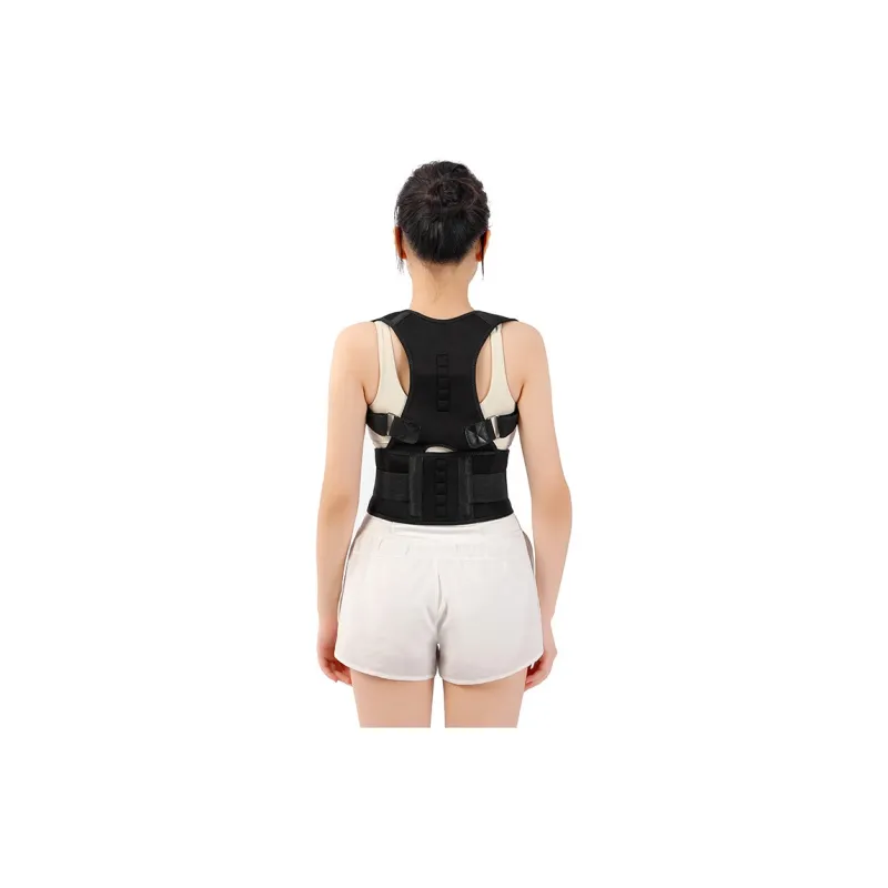 JUNGLELEOPARD CLB Back Support Braces Breathable Protective Rehabilitation Black Unisex-2