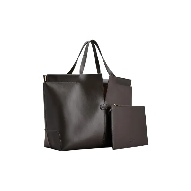 TOD'S Slit Detailed Top Handle Bag-1
