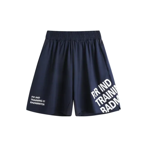 P.R IND Casual Shorts Unisex Navy Blue