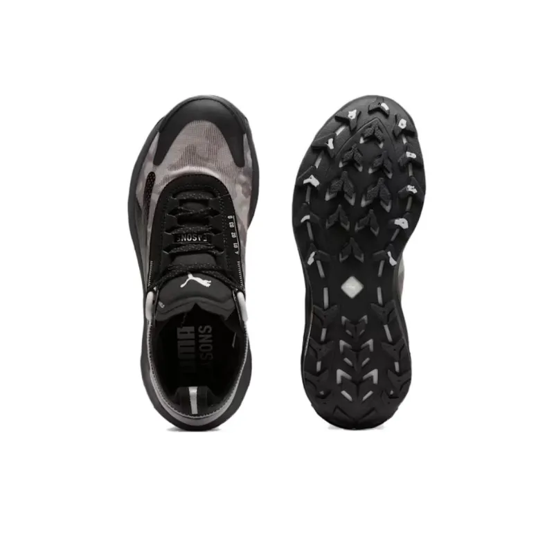 PUMA Voyage NITRO 3 Anti Slip Wear Resistant Low Top Trail Running Running Shoes Women's Gray-3