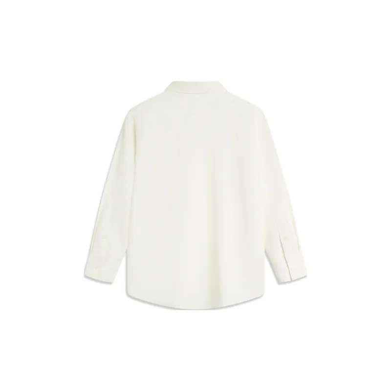 LiNing Chinese Culture Series Shirt Women's Ivory-1
